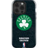 NBA Boston Celtics Black Secondary Logo iPhone 13 Pro Impact Case