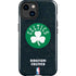 NBA Boston Celtics Black Secondary Logo iPhone 14 Plus Impact Case