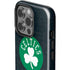 NBA Boston Celtics Black Secondary Logo iPhone 14 Pro Impact Case