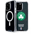 NBA Boston Celtics Black Secondary Logo iPhone 15 Pro MagSafe Case