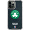NBA Boston Celtics Black Secondary Logo iPhone 14 Pro Max Clear Case