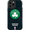 NBA Boston Celtics Black Secondary Logo iPhone 15 Pro Max Impact Case