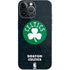 NBA Boston Celtics Black Secondary Logo iPhone 14 Pro Max Skin