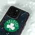 NBA Boston Celtics Black Secondary Logo iPhone 14 Pro Max Waterproof Case