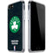 NBA Boston Celtics Black Secondary Logo iPhone SE (2nd & 3rd Gen) Clear Case