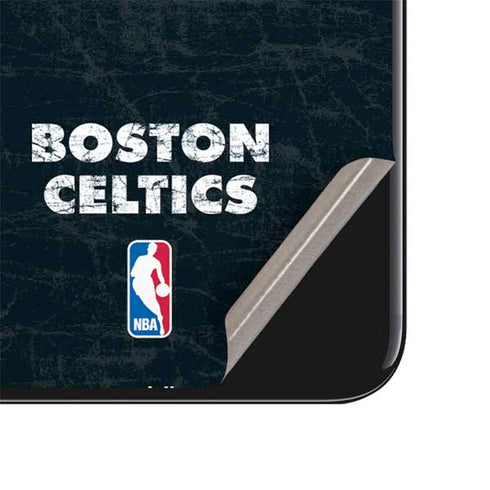 NBA Boston Celtics Black Secondary Logo iPhone SE (2nd & 3rd Gen) Skin