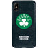 NBA Boston Celtics Black Secondary Logo iPhone X Pro Case