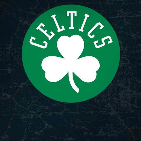 NBA Boston Celtics Black Secondary Logo iPhone X Skin