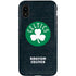 NBA Boston Celtics Black Secondary Logo iPhone XR Pro Case