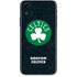 NBA Boston Celtics Black Secondary Logo iPhone XR Skin