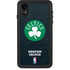 NBA Boston Celtics Black Secondary Logo iPhone XR Waterproof Case