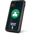 NBA Boston Celtics Black Secondary Logo iPhone XR Waterproof Case