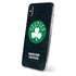NBA Boston Celtics Black Secondary Logo iPhone XS Skin