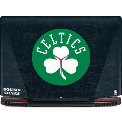 NBA Boston Celtics Black Secondary Logo Legion Y720 Skin