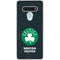 NBA Boston Celtics Black Secondary Logo LG Stylo 6 Clear Case