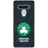 NBA Boston Celtics Black Secondary Logo LG Stylo 6 Clear Case