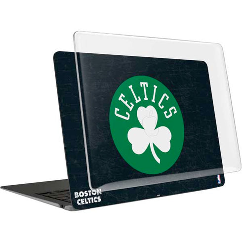NBA Boston Celtics Black Secondary Logo MacBook Air 13in (2020) Case plus Skin