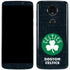 NBA Boston Celtics Black Secondary Logo Moto E5 Plus Skin