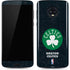 NBA Boston Celtics Black Secondary Logo Moto G6 Skin