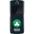 NBA Boston Celtics Black Secondary Logo Motorola RAZR Skin