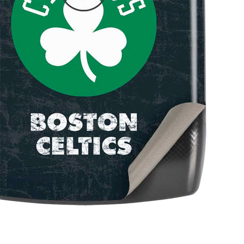 NBA Boston Celtics Black Secondary Logo Motorola RAZR Skin
