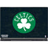 NBA Boston Celtics Black Secondary Logo MSI GS65 Stealth Laptop Skin