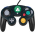 NBA Boston Celtics Black Secondary Logo Nintendo GameCube Controller Skin