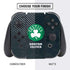 NBA Boston Celtics Black Secondary Logo Nintendo Switch Bundle Skin