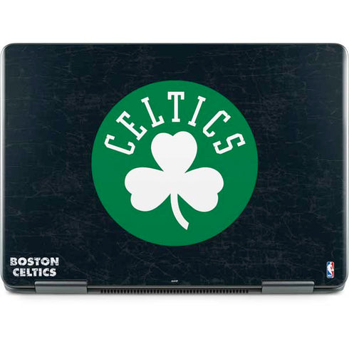 NBA Boston Celtics Black Secondary Logo Notebook 9 Pro 13in (2017) Skin