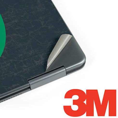 NBA Boston Celtics Black Secondary Logo Notebook 9 Pro 13in (2017) Skin