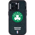 NBA Boston Celtics Black Secondary Logo Otterbox Defender iPhone Skin