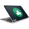NBA Boston Celtics Black Secondary Logo HP Pavilion Skin