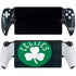 NBA Boston Celtics Black Secondary Logo PlayStation Portal Remote Player Skin