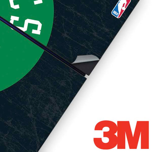 NBA Boston Celtics Black Secondary Logo PS4 Console and Controller Bundle Skin