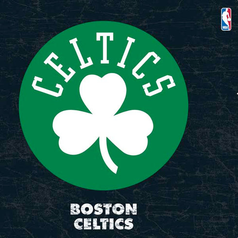 NBA Boston Celtics Black Secondary Logo PS4 Console and Controller Bundle Skin