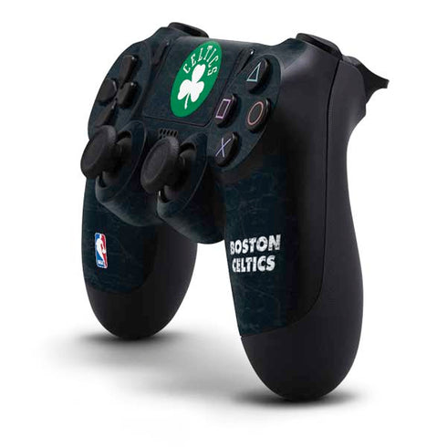 NBA Boston Celtics Black Secondary Logo PS4 Controller Skin