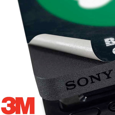 NBA Boston Celtics Black Secondary Logo PS4 Pro Bundle Skin