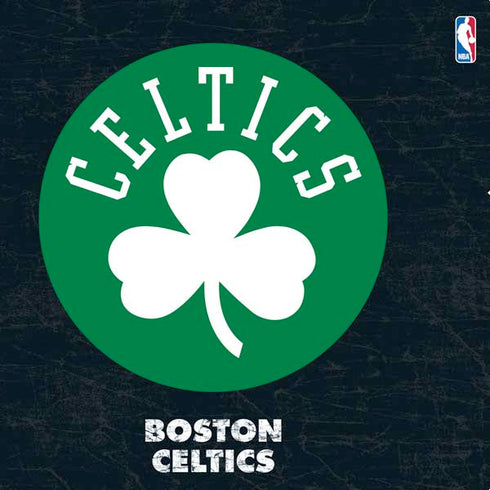 NBA Boston Celtics Black Secondary Logo PS4 Slim Bundle Skin