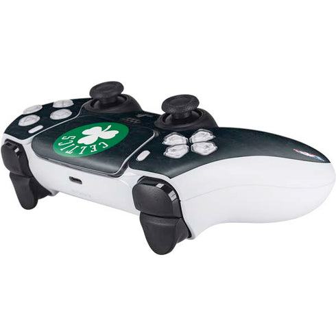 NBA Boston Celtics Black Secondary Logo PS5 Controller Skin