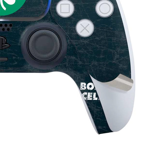 NBA Boston Celtics Black Secondary Logo PS5 Controller Skin