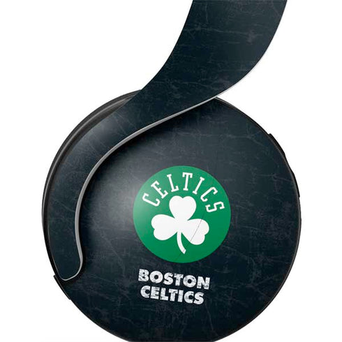 NBA Boston Celtics Black Secondary Logo PULSE 3D Wireless Headset for PS5 Skin