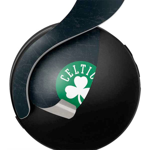NBA Boston Celtics Black Secondary Logo PULSE 3D Wireless Headset for PS5 Skin