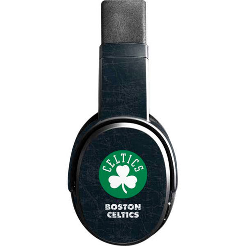 NBA Boston Celtics Black Secondary Logo Skullcandy Crusher Wireless Skin
