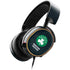 NBA Boston Celtics Black Secondary Logo SteelSeries Arctis 5 Skin