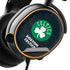 NBA Boston Celtics Black Secondary Logo SteelSeries Arctis 5 Skin
