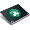 NBA Boston Celtics Black Secondary Logo Surface Book Skin
