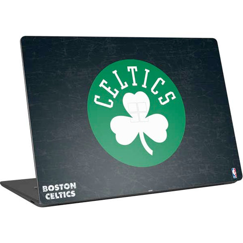NBA Boston Celtics Black Secondary Logo Surface Laptop 4 15in Skin