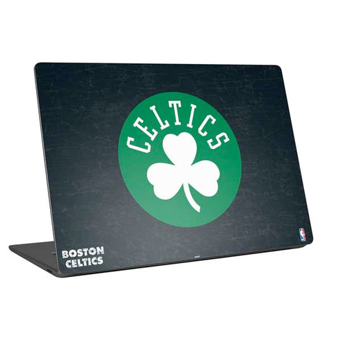 NBA Boston Celtics Black Secondary Logo Universal Laptop 14in (11.4 x 8.2in) Skin