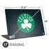 NBA Boston Celtics Black Secondary Logo Universal Laptop 17in (13.8 x 10in) Skin