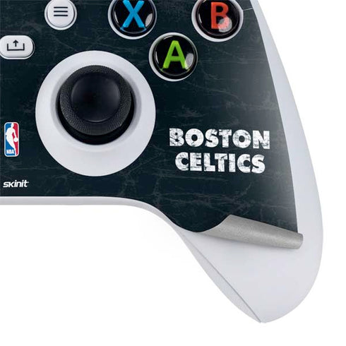 NBA Boston Celtics Black Secondary Logo Xbox Series S Bundle Skin